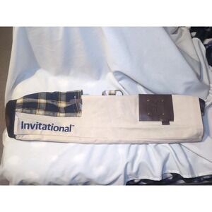Liberty Mutual Invitational Sunday Range Golf Bag Canvas Leather Practice Par 3